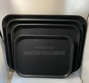 Brand New Bar Tray - Black Plastic
