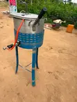 Manual Popcorn Pot and Stand - 2