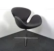 Iconic Curved Design Chair - Black - 2