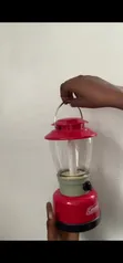 Coleman Classic Twin U-Tube Battery Powered Camping Lantern - Red - 2