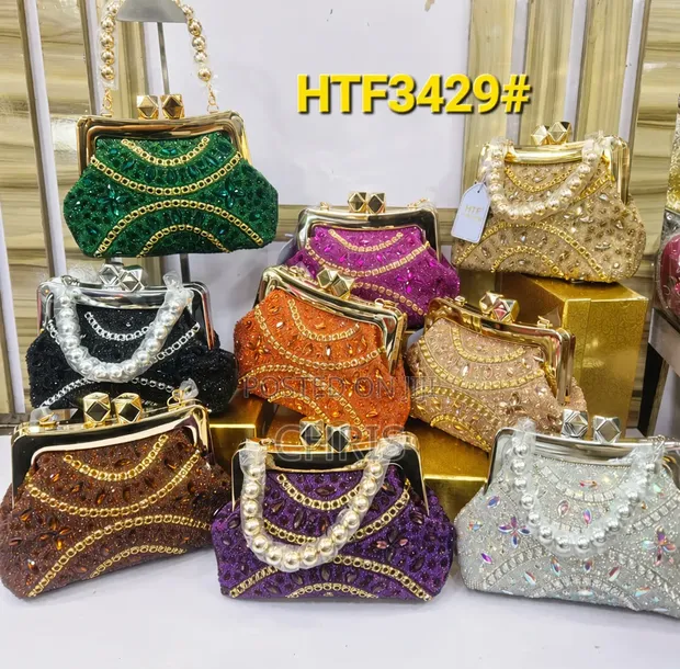 Wholesale Luxury Bridal Evening Clutch Purses - 1
