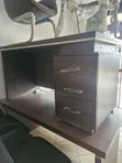 Modern Executive Office Desk with 3-Drawer Cabinet (1.4m) - 2