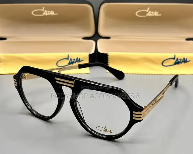 Cazal Sunglasses - Plastic Frame, Stainless Steel Sides - 1