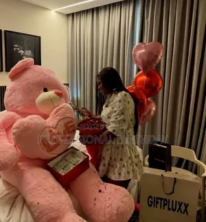 Pink Giant Teddy Bear - 5.5ft