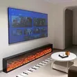 Modern Free-Standing Electric Fireplace / TV Console Insert (2 Metre) - 1
