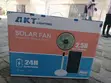AKT 16" Solar Rechargeable Fan - 1