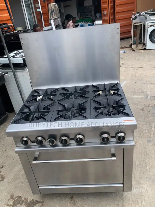 Industrial Gas Cooker da Oven - Mai Ƙarfi don Kasuwanci - 1