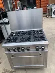 Industrial Gas Cooker da Oven - Mai Ƙarfi don Kasuwanci - 1
