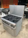 Industrial Gas Cooker da Oven - Mai Ƙarfi don Kasuwanci - 3