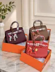 Original Hermes Handbag - Multicolor - 2
