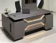 Luxury Executive Office Desk 1.6m with LED Lighting - 2