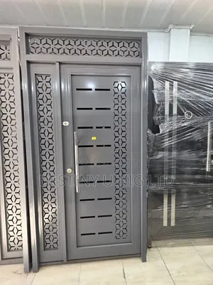 Brand New Double Iron Grill Entrance Door