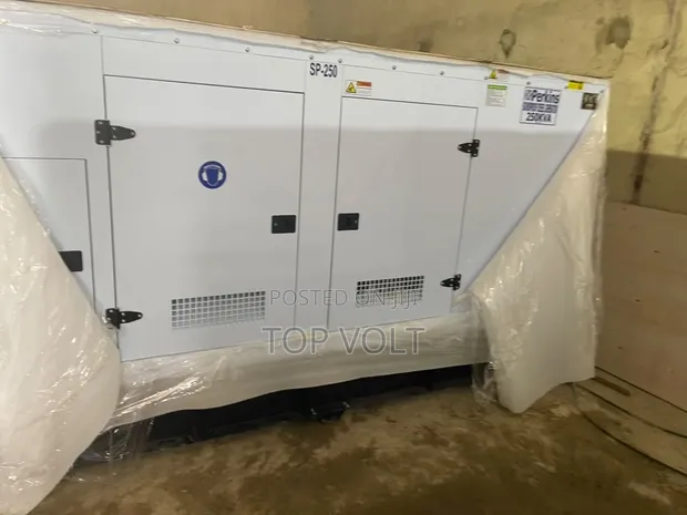 250KVA Perkins Soundproof Diesel Generator - 1