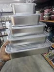 Saitin Kwantunan Ajiye Abinci 5-in-1 na Bakin Karfe - 1