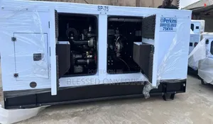 Original Perkins 75kVA Soundproof Generator (Made in England)