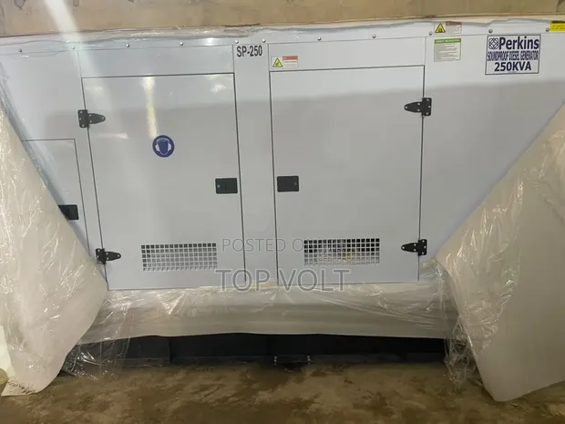 Sabon 250KVA Perkins Soundproof Diesel Generator - 1