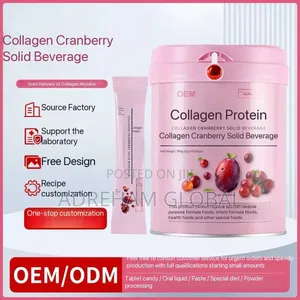 60pc Collagen Cranberry Powder in Can