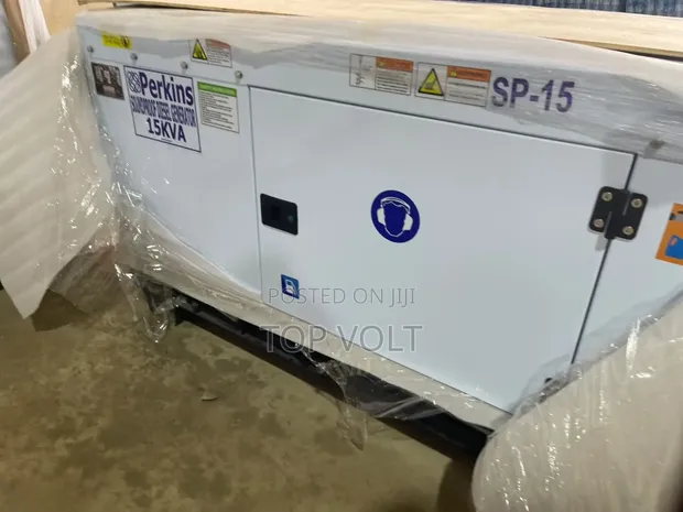 15KVA Perkins Soundproof Diesel Generator - 1