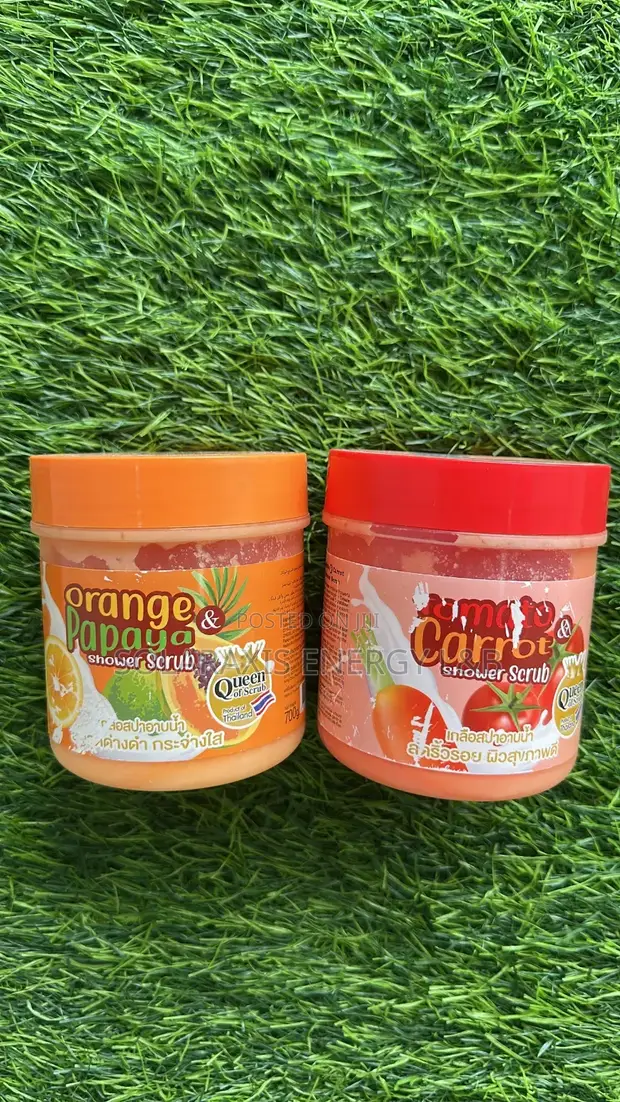 Fresh Orange & Papaya Shower Scrub - 1