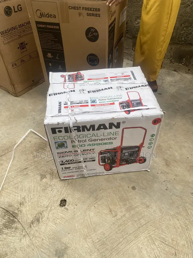 Firman 3.4KVA Key Starter Generator ECO 4990ES - 1