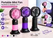 Mini Breeze USB Rechargeable Fan (Pink, Purple, Black) - 1