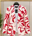 Women's Long Sleeve Blazer - 1