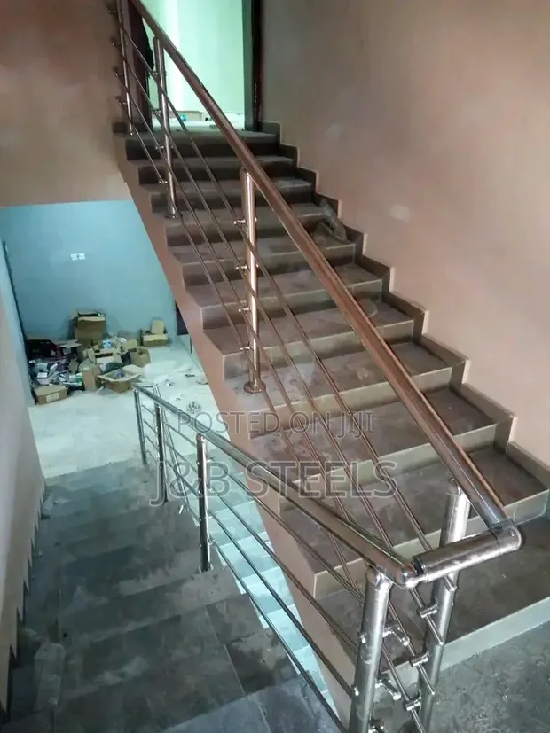 Stainless Steel Handrails Installation - 1