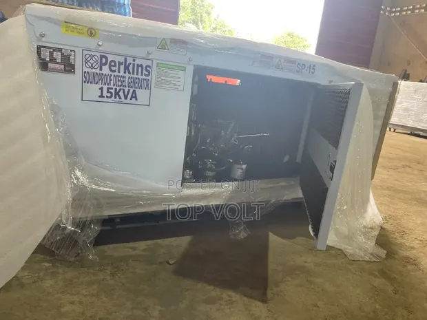 15KVA Perkins Soundproof Diesel Generator - 1