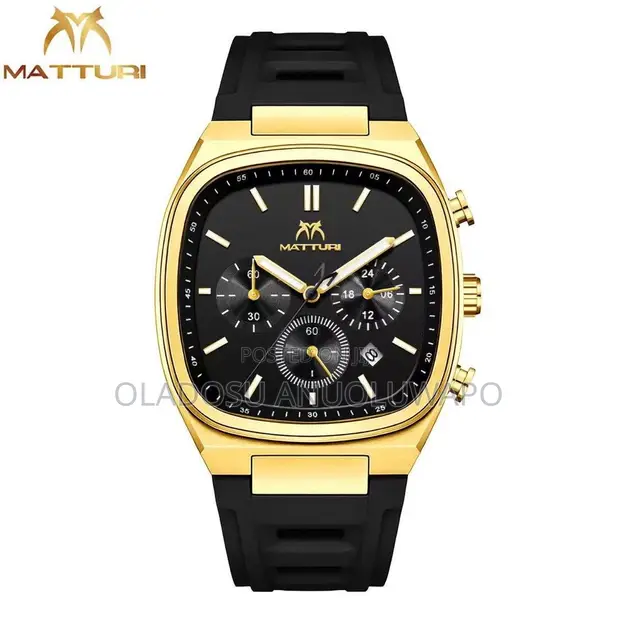 Chopard Matturi Rubber Chronograph Watch - 1