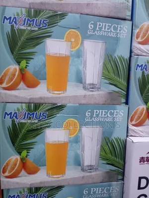 6pcs Glass Cup Set