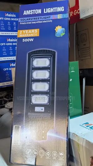 Amston Lightning 500W Solar Street Light