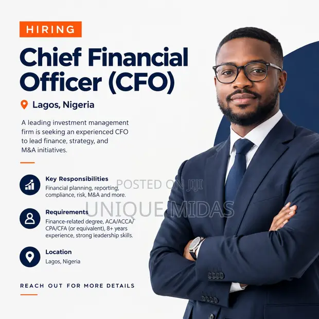 Hiring: Chief Financial Officer (Lagos) - 1