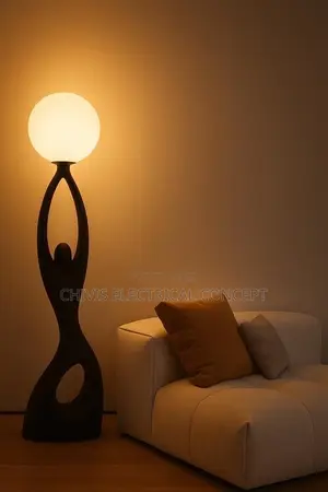 Luxury Humanoid Floor Lamp Chandelier