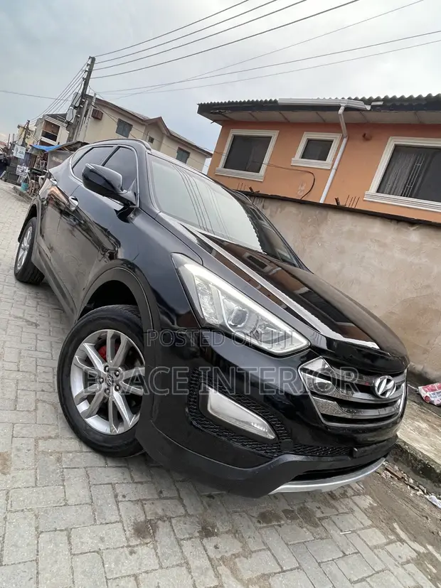 Hyundai Santa Fe Limited AWD 2016 Black - 1