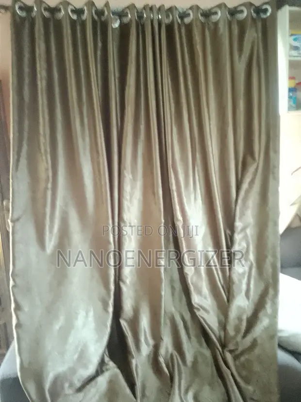 Used Elegant Full-Length Curtain (Made) - 1