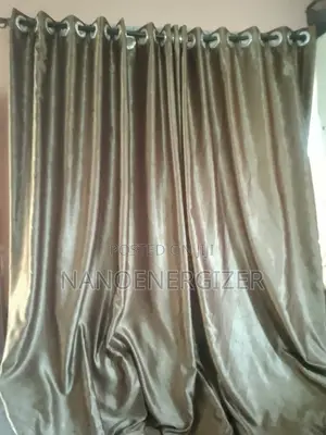 Used Elegant Full-Length Curtain (Made)