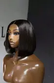 Human Hair Extensions & Wigs - Bone Straight & Bouncy - 1