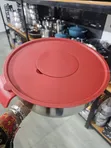 Stainless Steel Mixing Bowl with Lid & Non-Slip Base - 28cm/30cm - 2