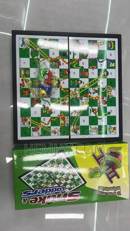 Medium Snake and Ladder Board Game (Quality Unique Version) - 1
