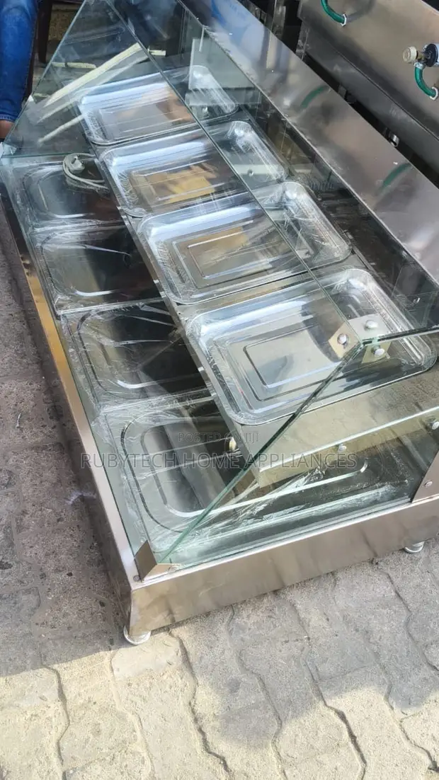 4-Plate Up/Down Commercial Food Warmer - 1
