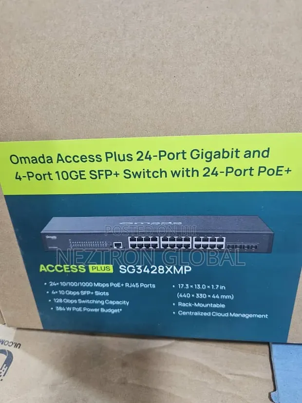 TP-Link SG3428XMP Access Plus L2+ Managed Switch - 1