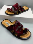Mister Coloured Suede Palm Slippers - 3
