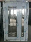 4ft x 7ft Stainless Steel Glass Door - 2