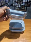3-Piece Airtight Glass Food Storage Containers - 2