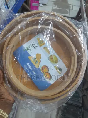 3-in-1 Wooden Tray Set