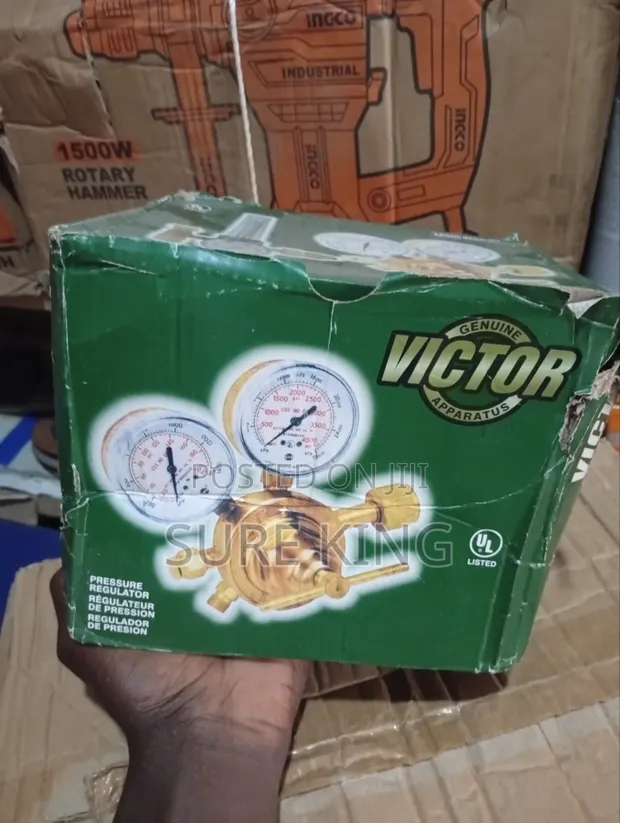 Victor Dual Gauge Pressure Regulator - 1