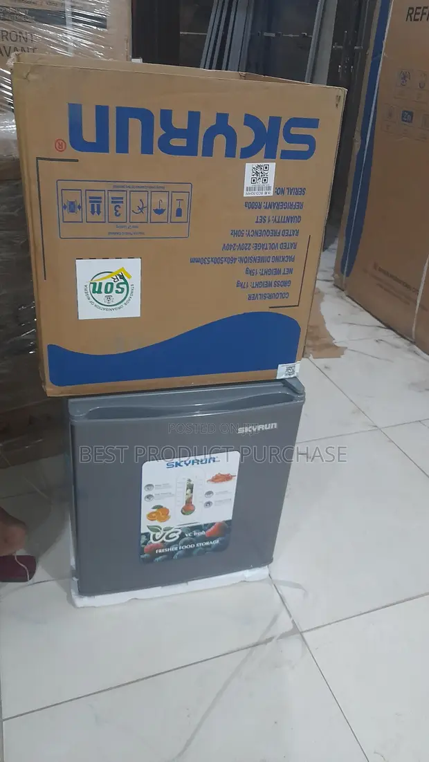 Skyrun BCD-50HW Compact Refrigerator - Brand New - 1