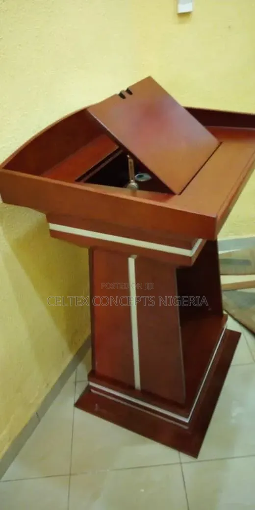 Modern Wooden Church/Conference Podium - 1