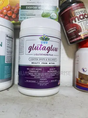 USV Gluta Glow Beauty Supplement Powder
