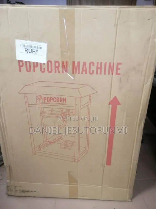 Brand New Popcorn Machine - 1